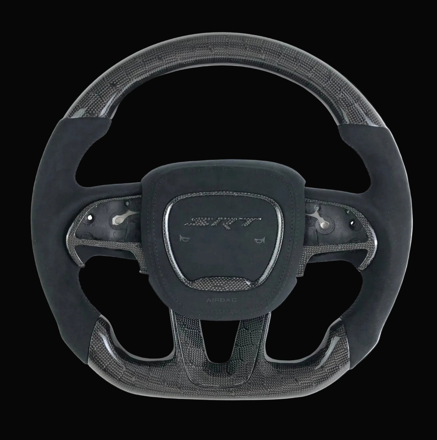 Dodge Charger/Challenger Custom honeycomb carbon fiber steering wheel