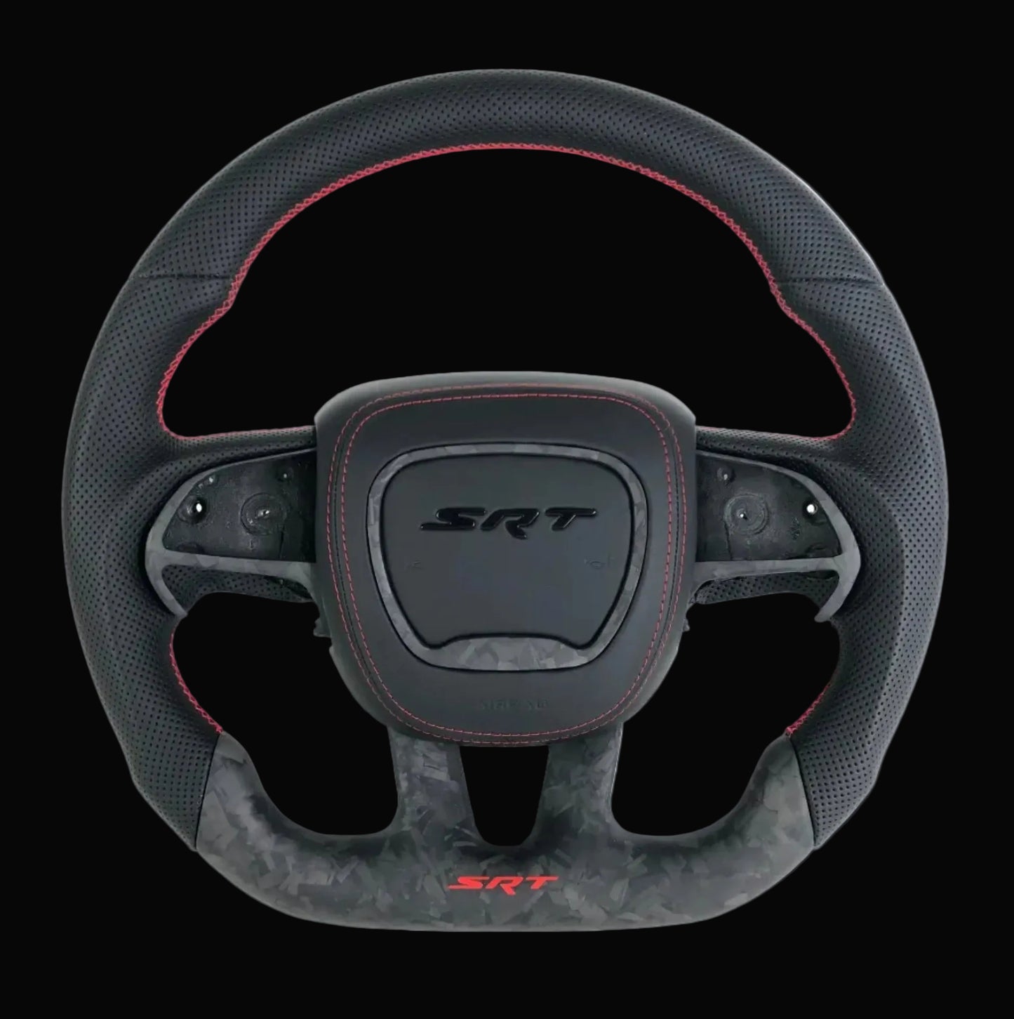 Dodge Charger/Challenger Matte Forged Carbon Fiber steering wheel
