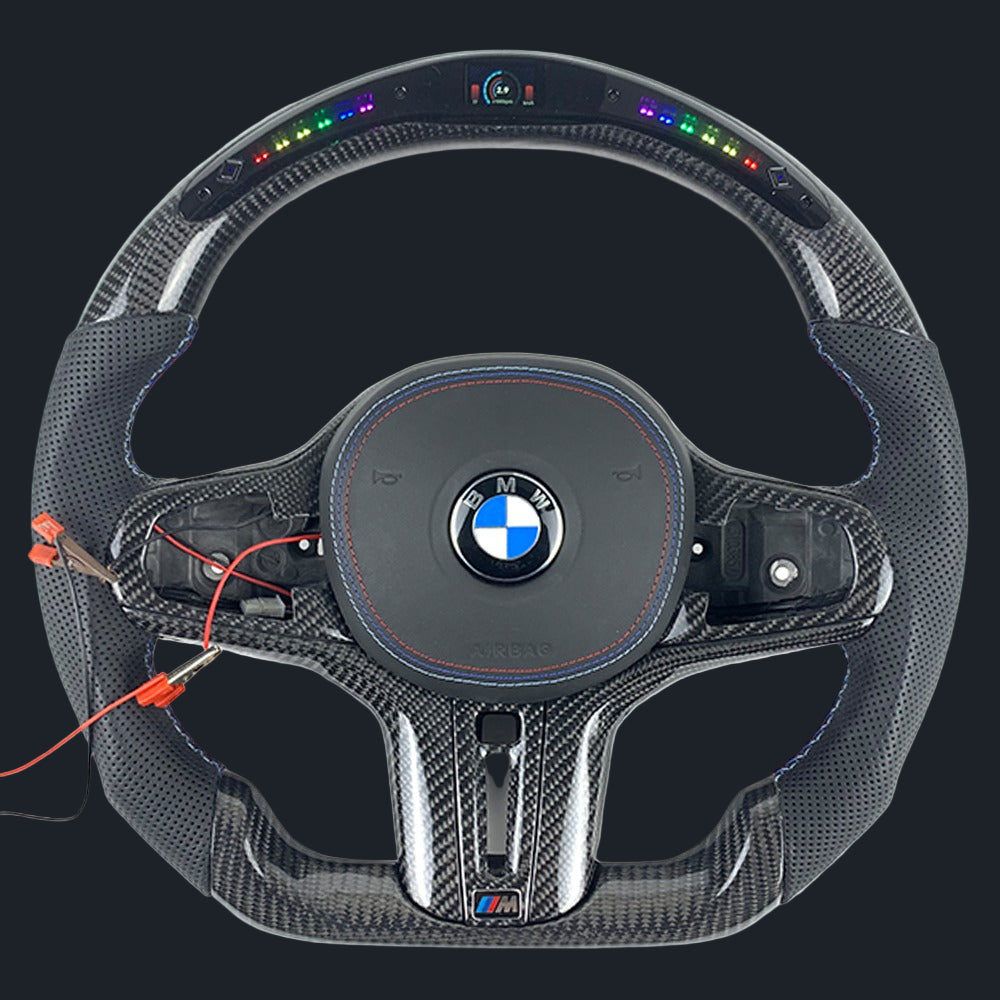 G Series Carbon fiber LED steering wheel