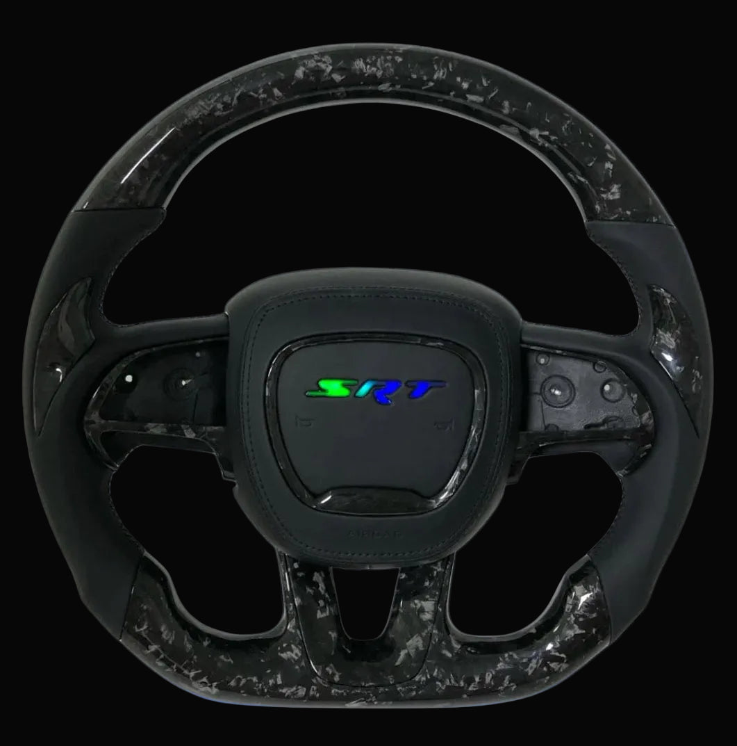 Dodge Forged Carbon fiber RGB SRT steering wheel