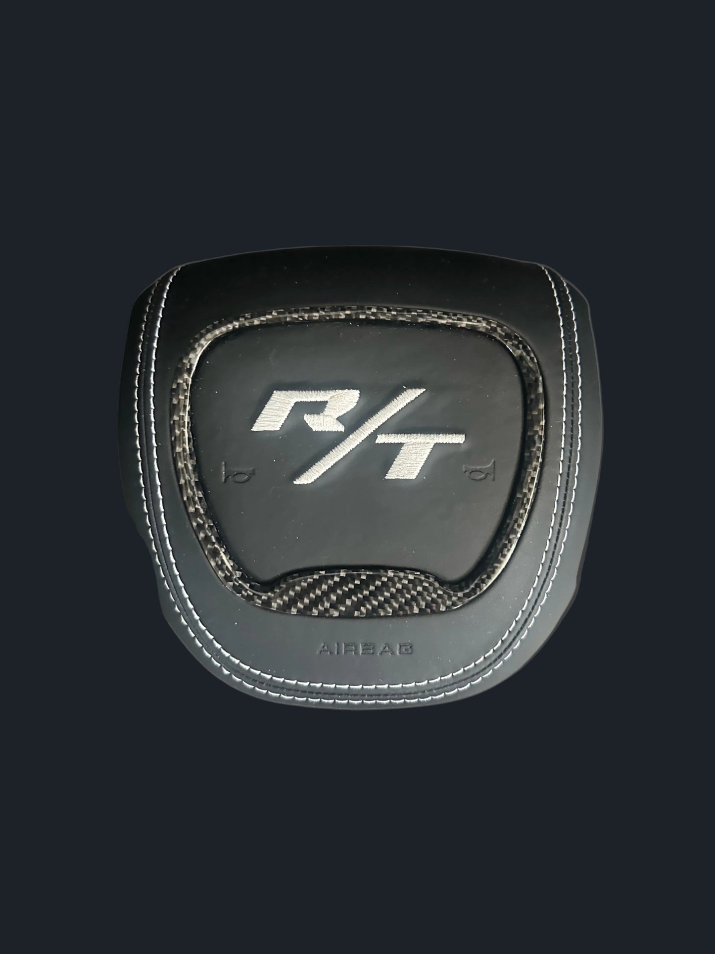 Dodge R/T style carbon fiber Airbag cover