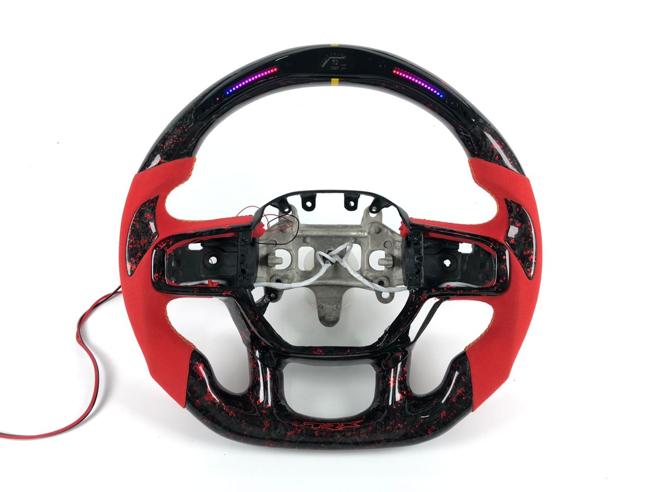 2021-2027+ Ram TRX 1500 Customizable Carbon Fiber Steering wheel