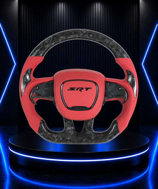 Dodge Charger/Challenger Custom Forged Carbon fiber steering wheel