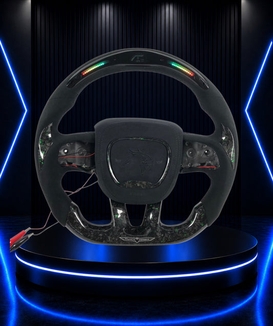 Dodge Charger/Challenger/Trackhawk/Durango 2010-2024 Customizable Steering Wheel