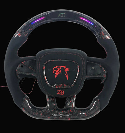 Dodge Charger/Challenger/Trackhawk/Durango 2010-2024 Customizable Steering Wheel