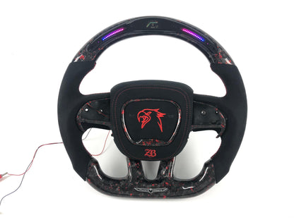 Dodge Charger/Challenger/Trackhawk/Durango 2010-2024 Customizable Steering Wheel