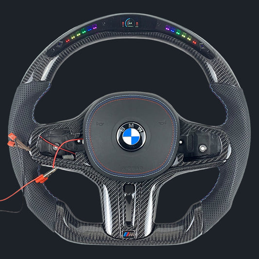 G Series Carbon fiber LED steering wheel