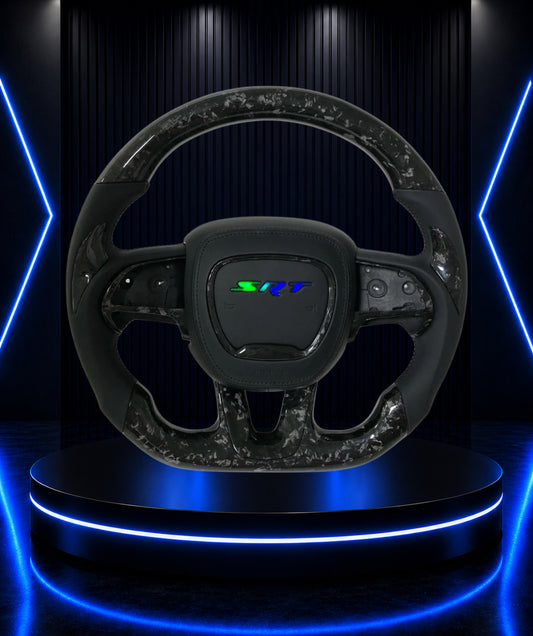 Dodge Forged Carbon fiber RGB SRT steering wheel