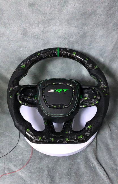 Dodge Charger/Challenger/Trackhawk/Durango 2010-2024 Customizable Steering Wheel