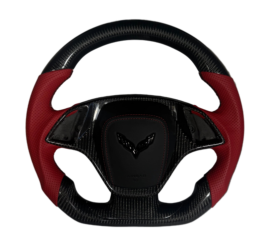 2014-2019 Chevrolet C7 Corvette Carbon Fiber Steering Wheel
