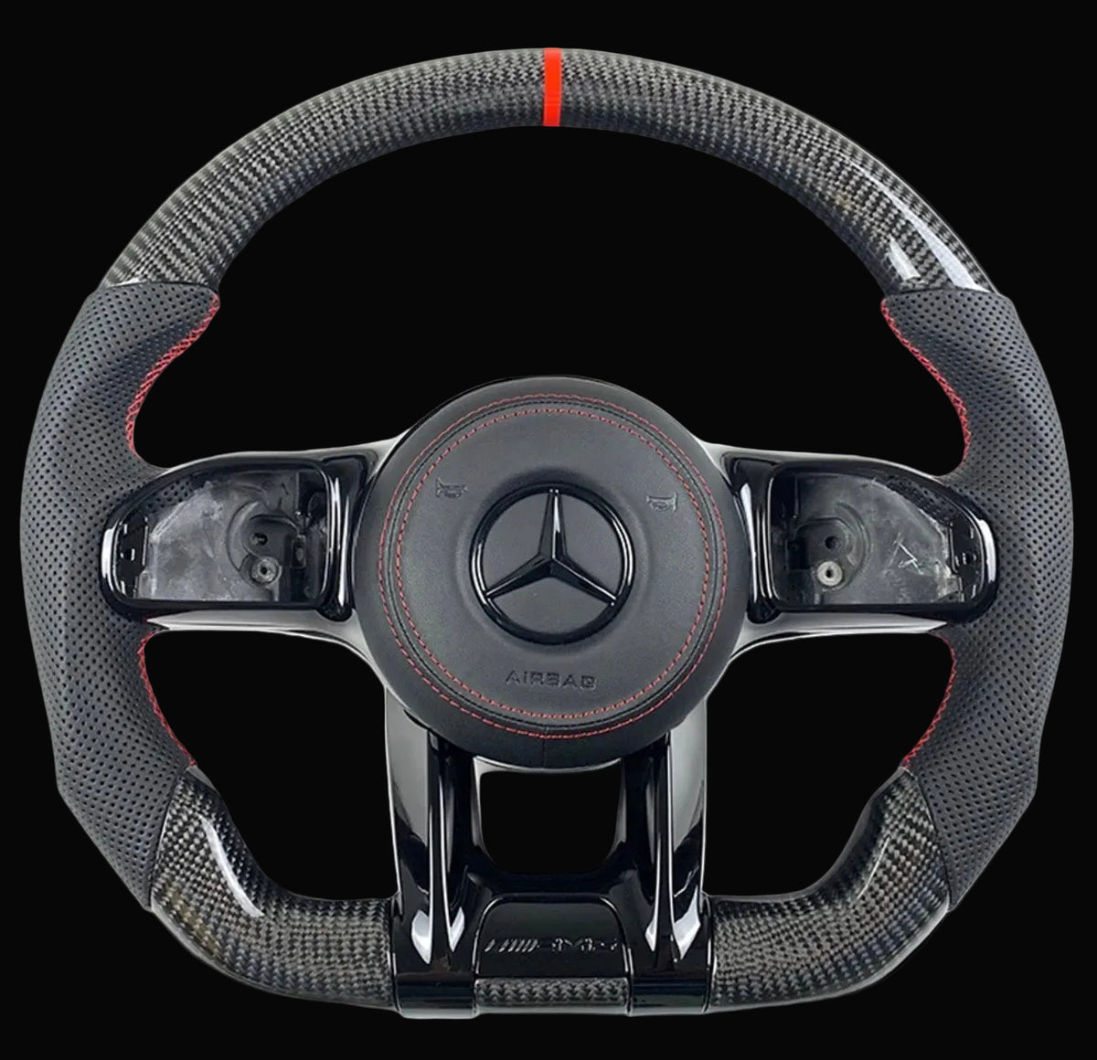 Mercedes-Benz Customizable Carbon Fiber Steering Wheel