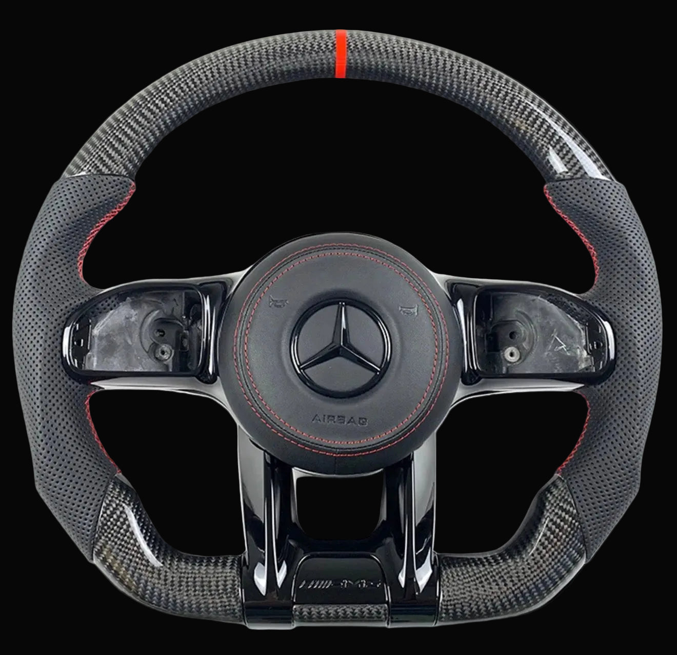 Mercedes-Benz Customizable Carbon Fiber Steering Wheel