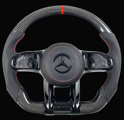 Mercedes-Benz Customizable Carbon Fiber Steering Wheel