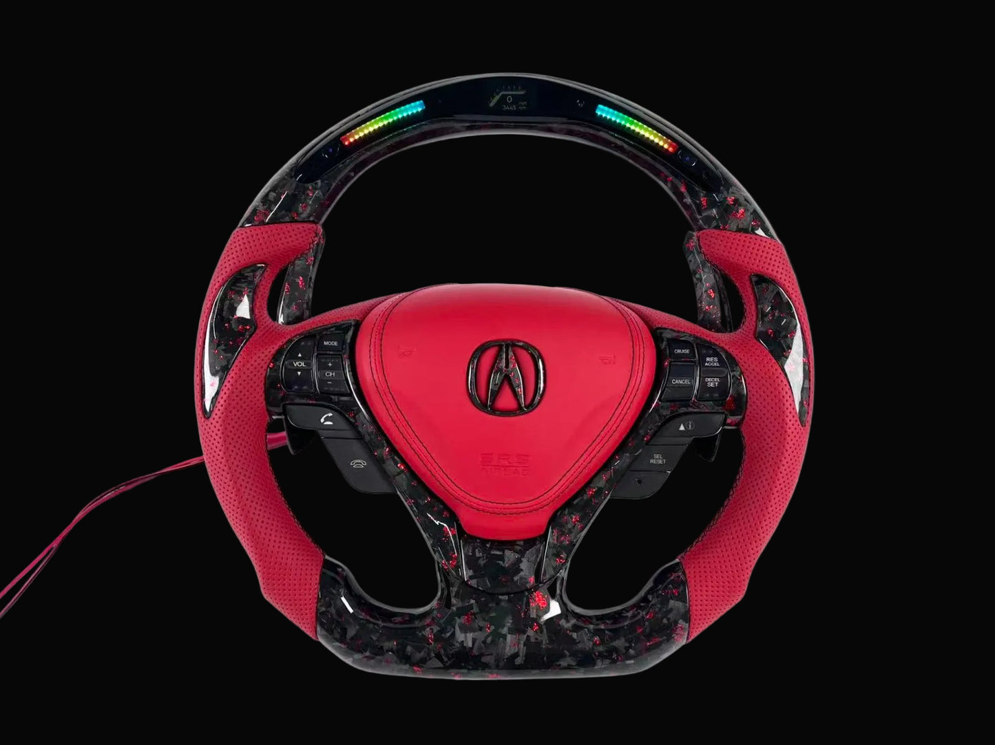 2009-2014 Acura TL Customizable Carbon Fiber Steering Wheel