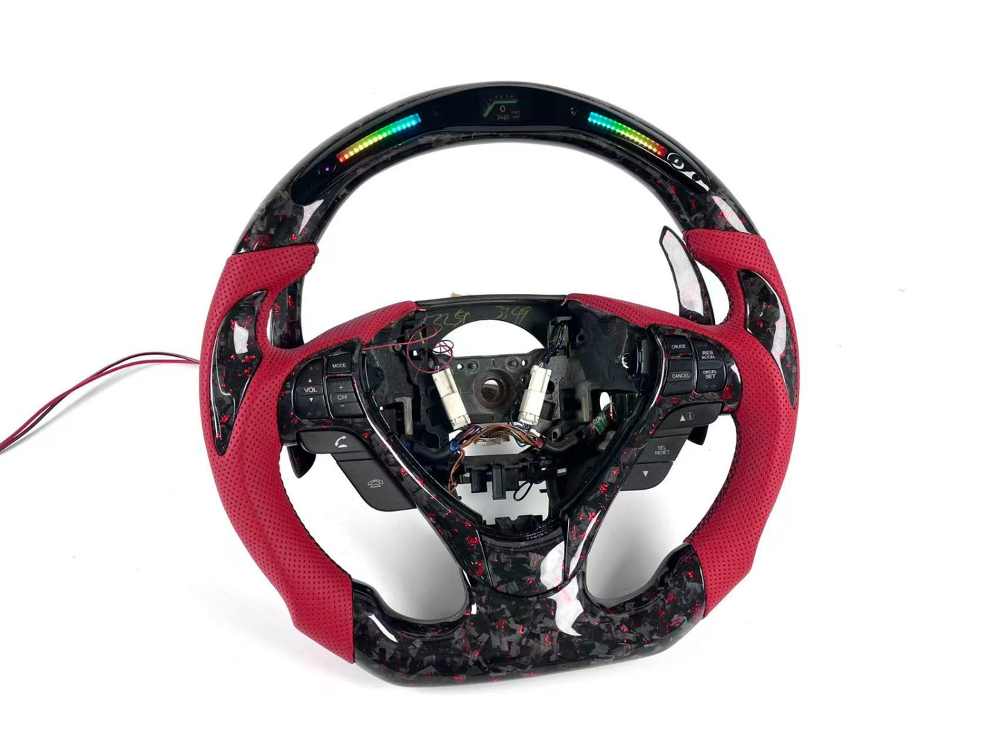 2009-2014 Acura TL Customizable Carbon Fiber Steering Wheel