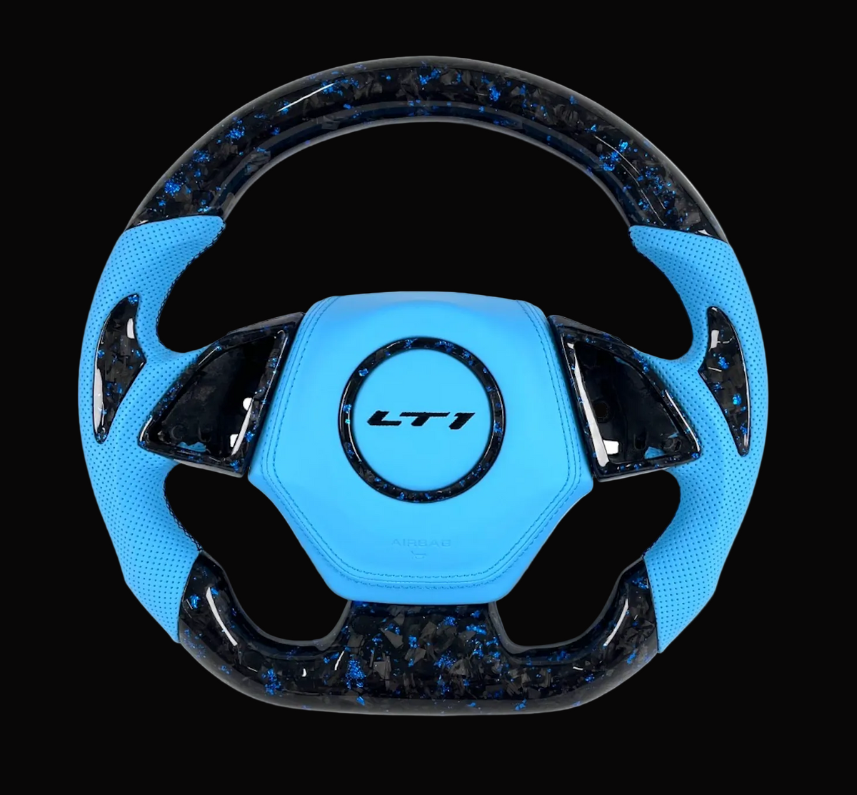 2016+ Chevrolet Camaro Customizable Carbon Fiber Steering Wheel