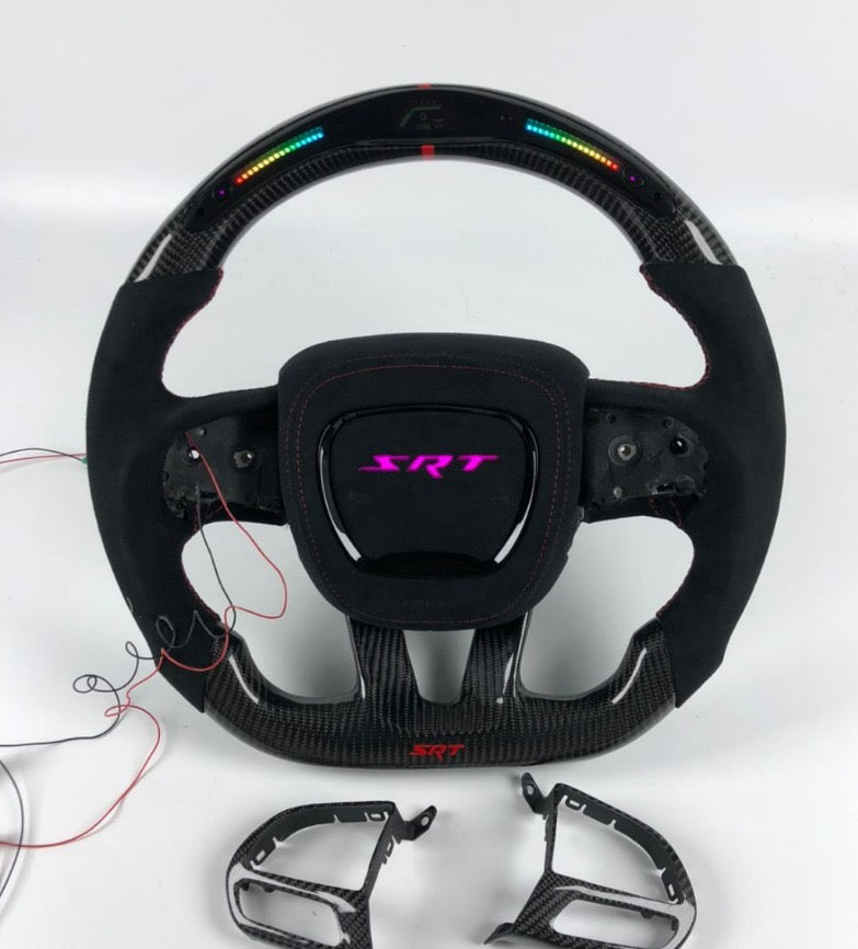 Dodge Charger/Challenger/Trackhawk/Durango 2010-2024 Customizable Steering Wheel