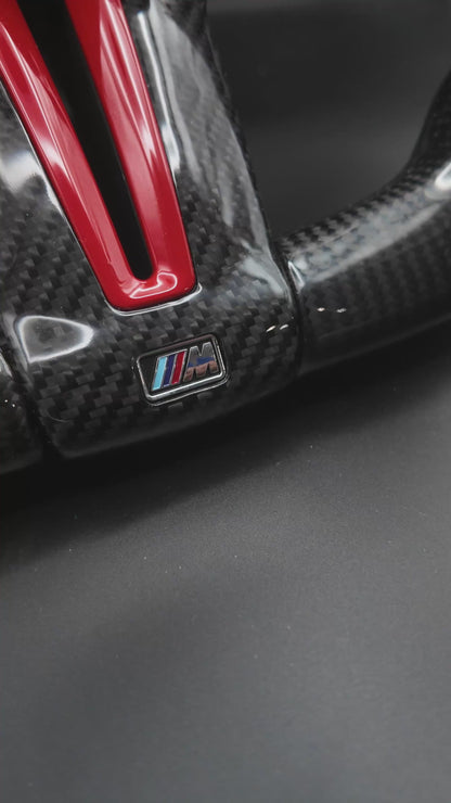 BMW F series Carbon Fiber Steering wheel w/ Airbag,Buttons, & Paddles